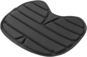barenx Waterproof Kayak Seat Cushion Padded Anti-Slip Canoe Fishing Boat Pad 38x30cm Sit-on Top Kayak Inflatable Boat Folding Cushioning Pads Black
