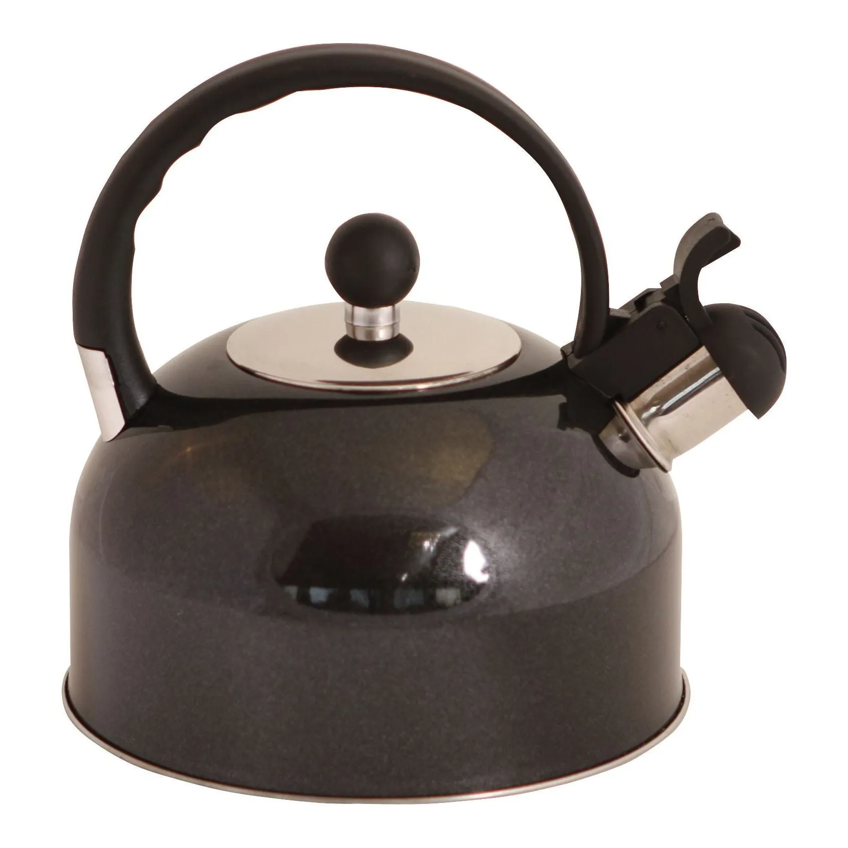 Bathurst black stainless steel whistling kettle (2.2L) 1143b