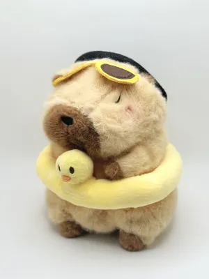 Beachwear Capybara Yellow Duck Swim Ring Chalk Bag