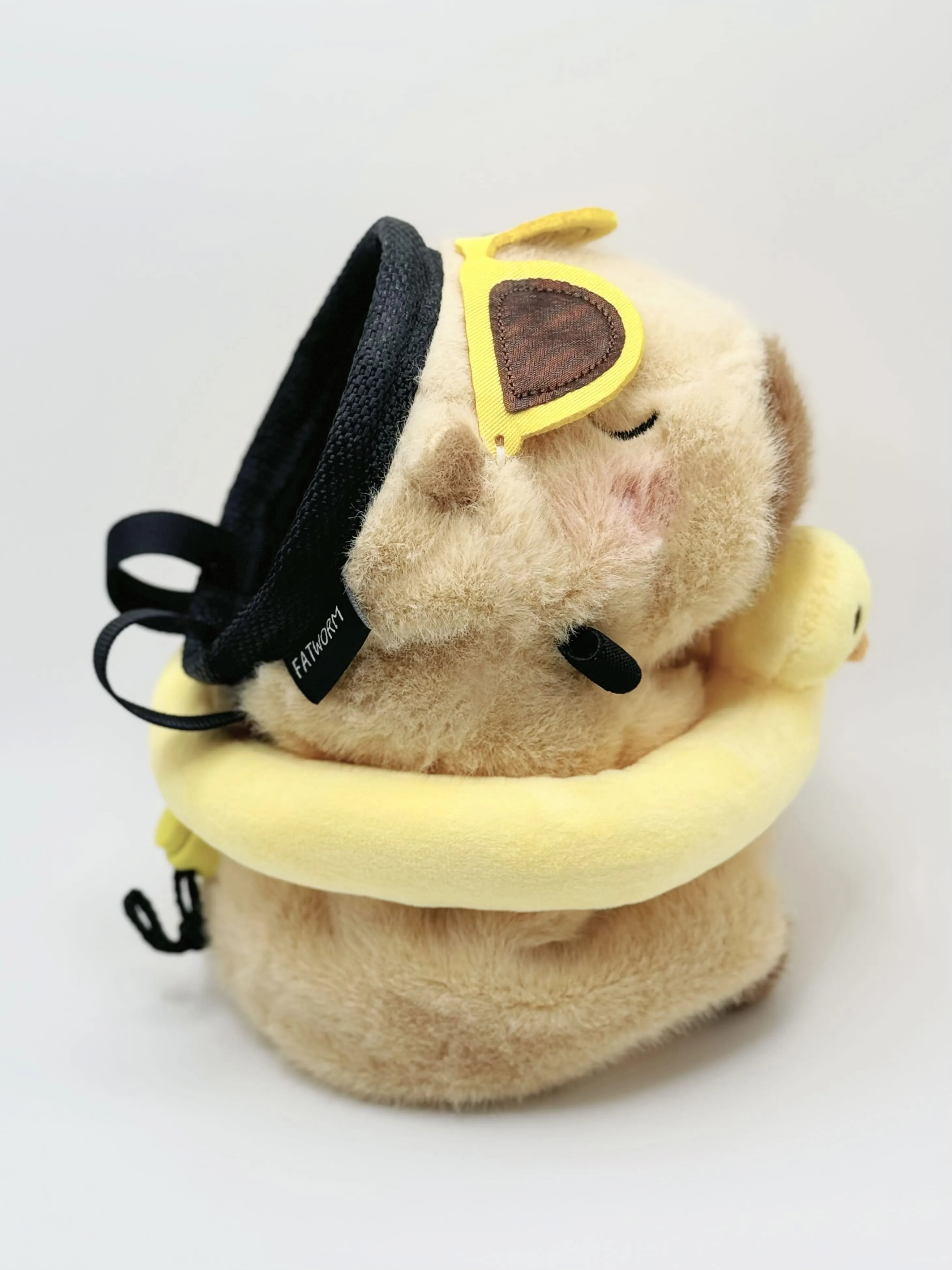 Beachwear Capybara Yellow Duck Swim Ring Chalk Bag