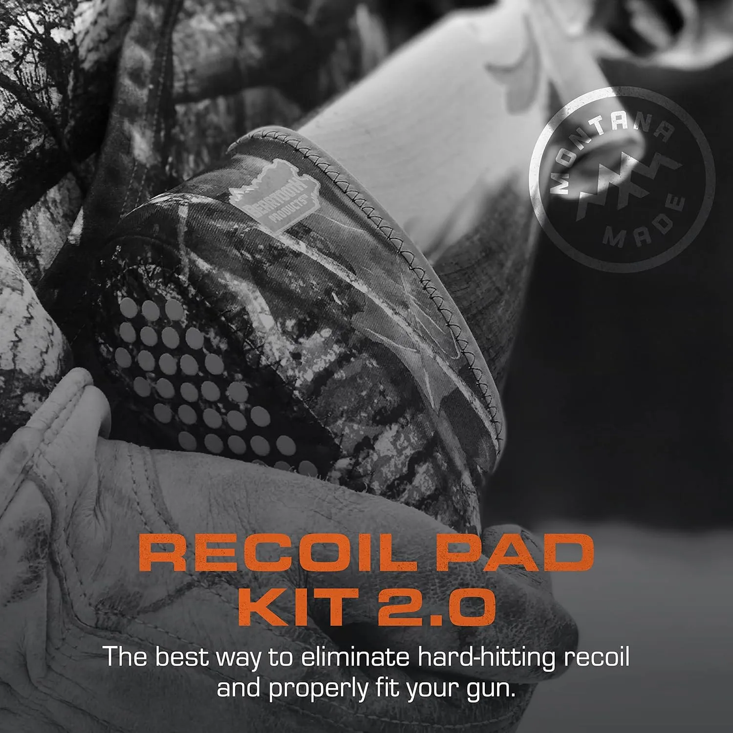 Beartooth Recoil Pad Kit 2.0 | Improve Accuracy | Hi-Density Absorption | Versatile | Made in USA