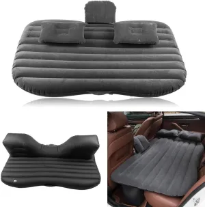 Bed Car Mattress Camping Mattress for Car Sleeping Bed Travel Inflatable Mattress Air Bed for Car Universal SUV Extended Air Couch with Two Air Pillows