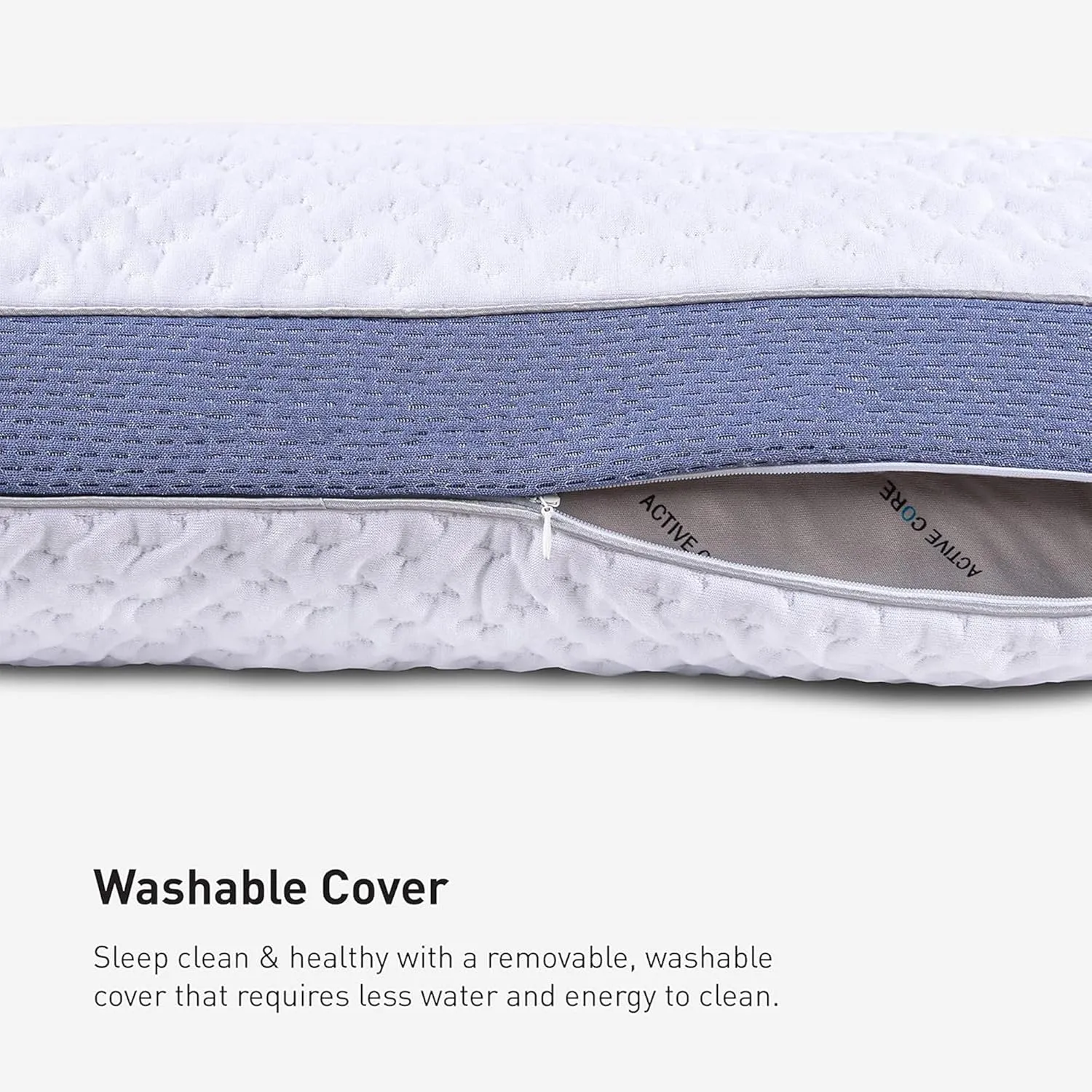 Bedgear Balance Performance Pillow – 3.0 - Moisture Wicking Bed Pillow for All Sleep Positions - Medium Firmness Bed Pillow - Washable Removable Cover – 20" W x 26" L x 6.5" H