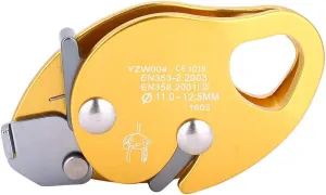 Belay Device, Alloy Rock Climbing Gear Rappelling Equipment with High Strength for Climbing