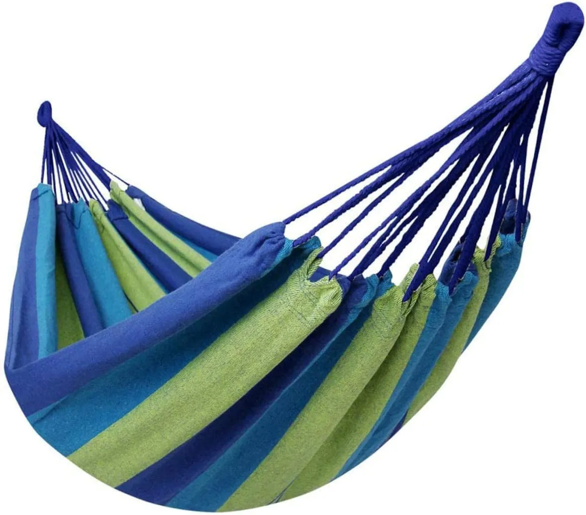 BESPORTBLE Double Camping Hammock Canvas Swing Comfortable Outdoor Hammock Easy to Assemble