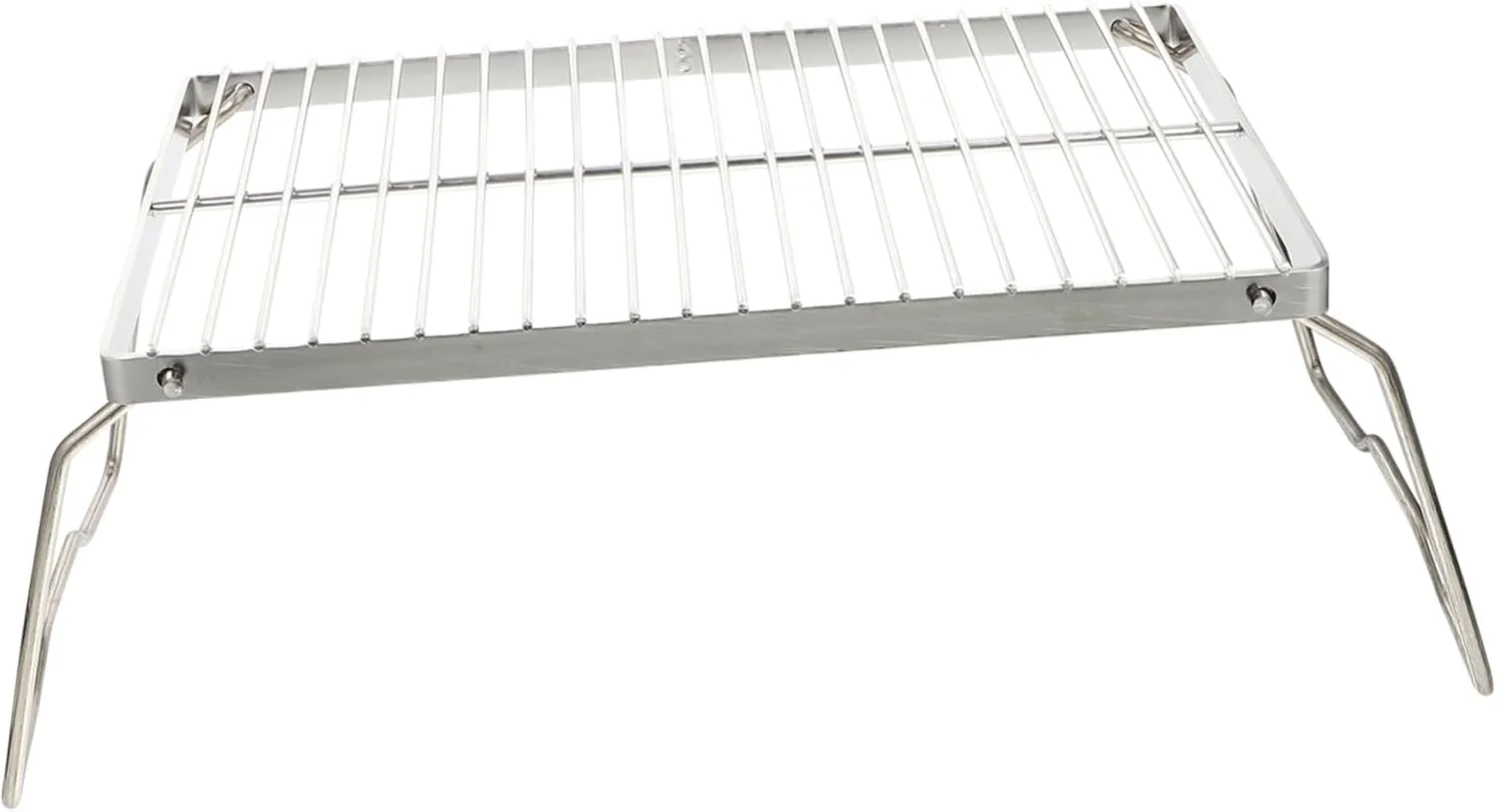 BESPORTBLE Metal Barbecue Grill Camping Outdoor Grill BBQ Grill Portable Grill Rack Foldable Grill