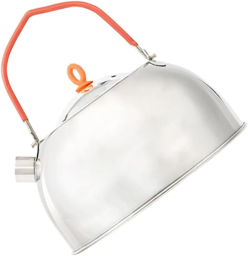 BESPORTBLE Mini Camping Kettle 0.6l Portable Tea Pot Stainless Steel Lightweight Great for Outdoor Activities