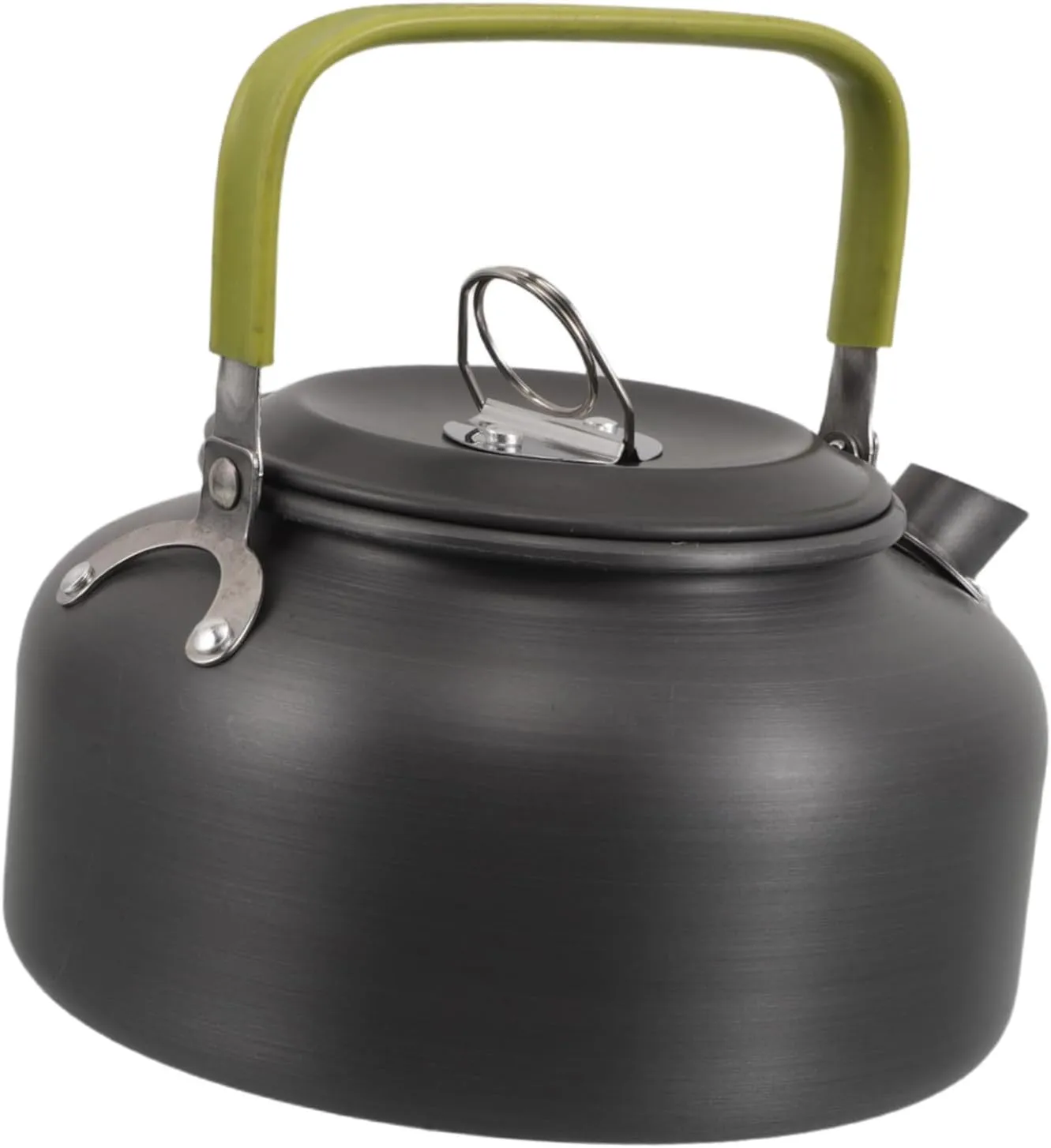 BESPORTBLE Portable Outdoor Kettle Aluminum Alloy Water Boiler for Camping Hiking and Travel Multi Function Tea Pot for Hot Drinks Various Settings