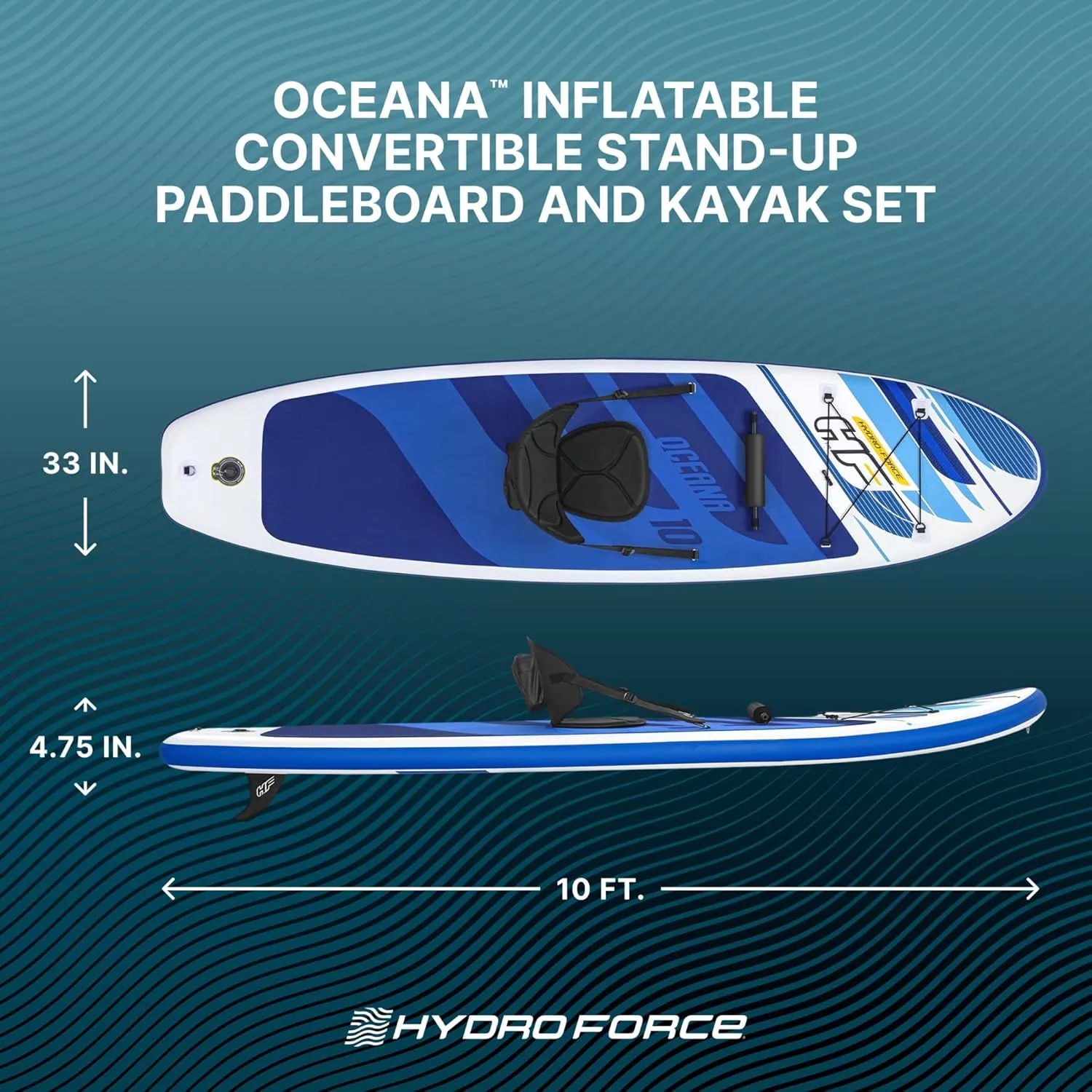 Bestway Hydro-Force Oceana Inflatable Stand Up Paddle Board
