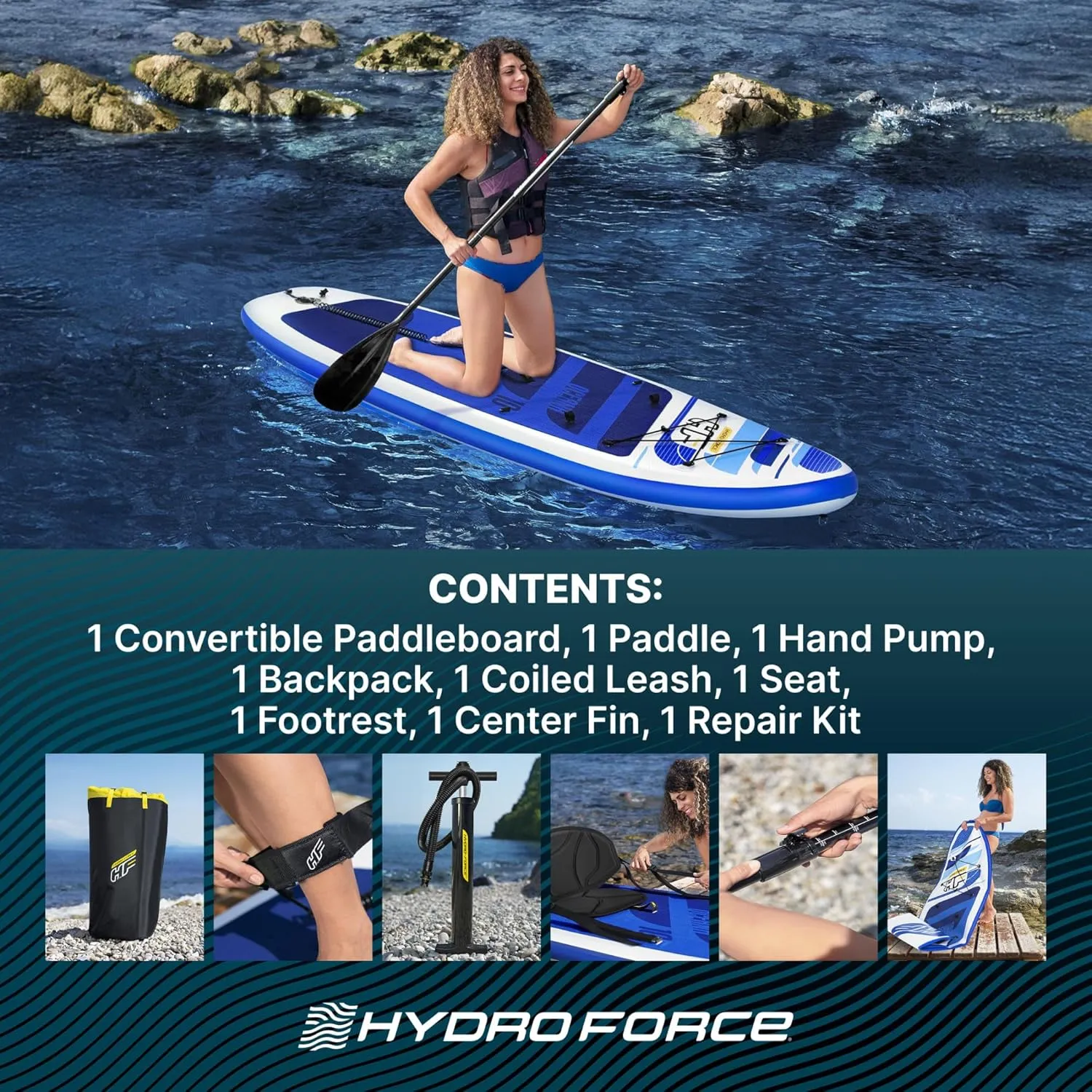 Bestway Hydro-Force Oceana Inflatable Stand Up Paddle Board