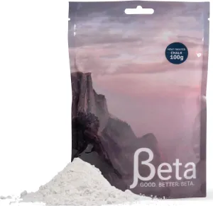 Beta Rock Climbing Chalk Premium, Heat Treated Loose Powdered Rock Climbing Chalk Made with 100% Magnesium Carbonate. 100% of Profits Donated. The Strongest Grip Possible. (Chalk Powder, Hand Chalk)