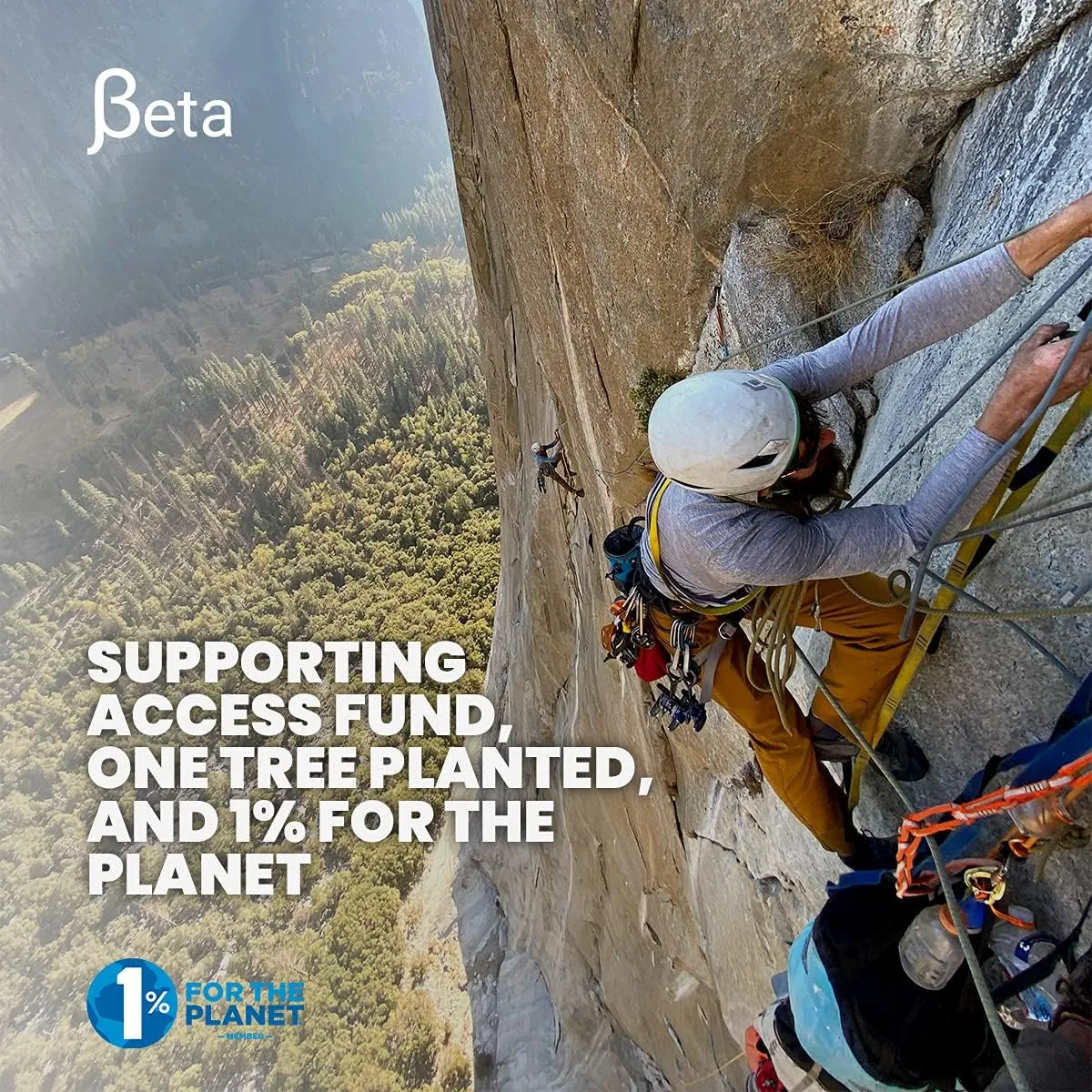 Beta Rock Climbing Chalk Premium, Heat Treated Loose Powdered Rock Climbing Chalk Made with 100% Magnesium Carbonate. 100% of Profits Donated. The Strongest Grip Possible. (Chalk Powder, Hand Chalk)