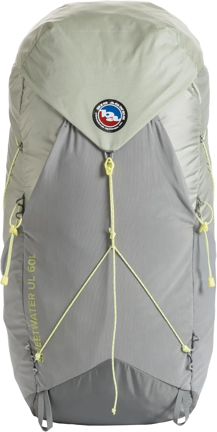 Big Agnes Adult Sweetwater Ultralight Backpack, 60 Liter, Mercury, Medium