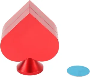 Billiards Chalk Holder, Wearproof Portable Multifunctional Aluminum Alloy Snooker Cue Chalk Box for Billiard Cue Tips