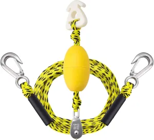 Boat Tow Rope with Stainless Steel, Ropes for Towable Tubes Jet Ski Accessories