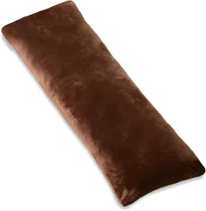 Body Pillow, Cooling Memory Foam Body Pillows for Adults Sleeping, Long Pillow for Bed, Big Large Firm Full Body Pillow for Side Sleeper, 20x54 Inch, Coffee