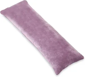 Body Pillow, Cooling Memory Foam Body Pillows for Adults Sleeping, Long Pillow for Bed, Big Large Firm Full Body Pillow for Side Sleeper, 20x54 Inch, Dark Purple