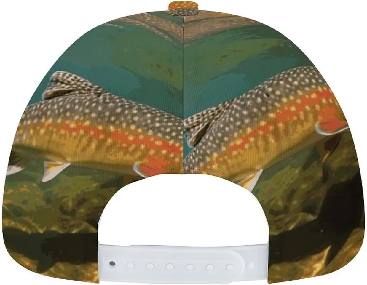 Brook Trout Fly Fishing Baseball Cap Adjustable Golf Dad Hat Sports Cap Outdoor for Running Workouts