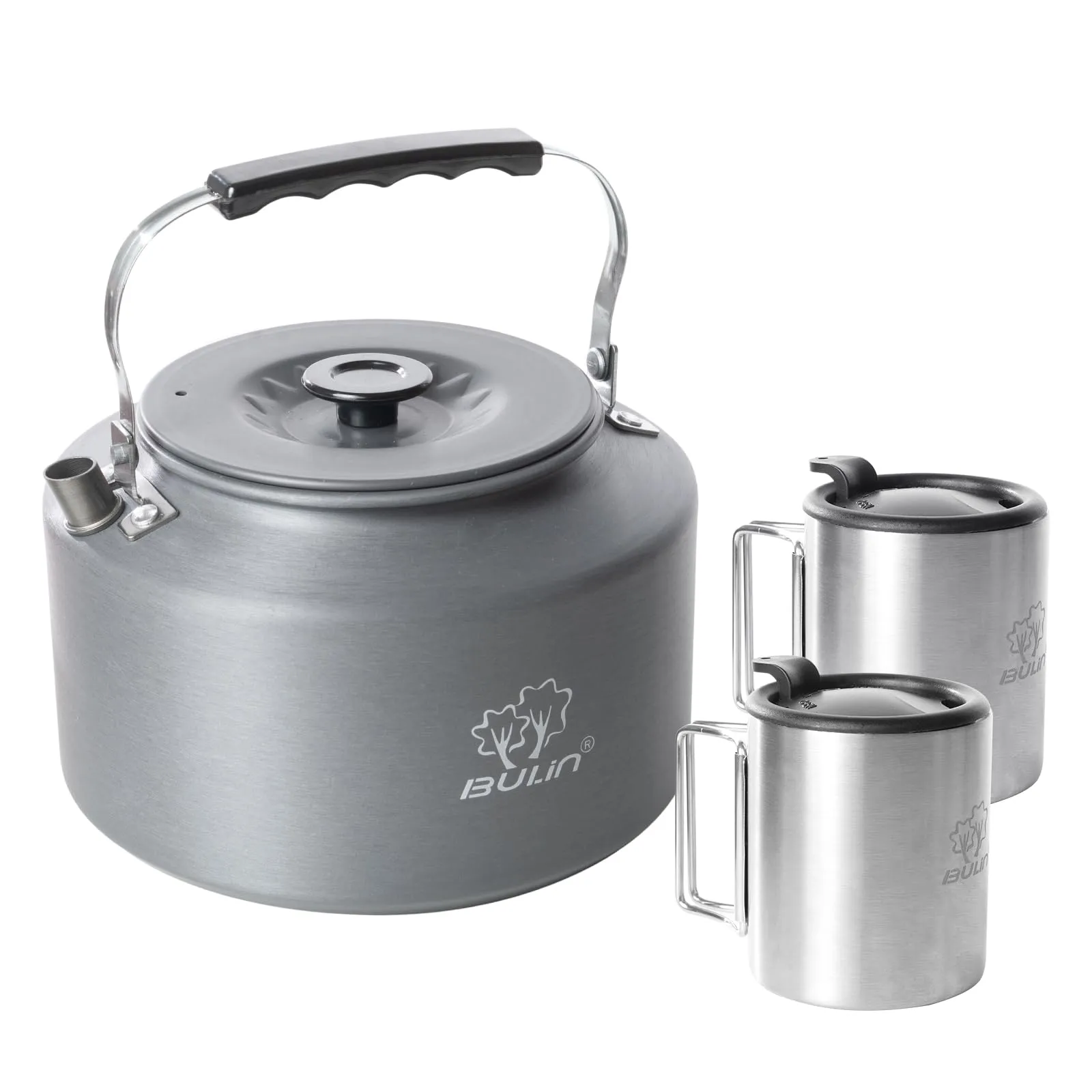 BUNLIN 2.2L Camping Kettle Set