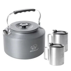 BUNLIN 2.2L Camping Kettle Set
