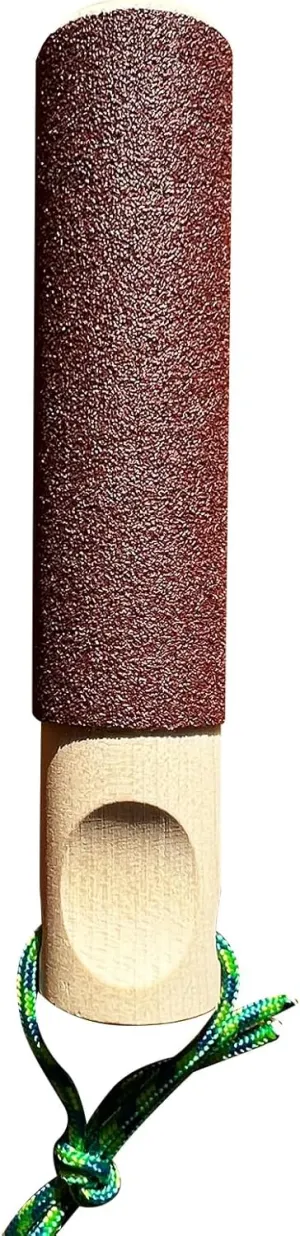 Callus Care Sanding Block - Prevent Climbers' Flapper - Cylindrical Palm Skin Smoother for Rock & Gym Climbers with Extra Sandpaper - Easy Grip