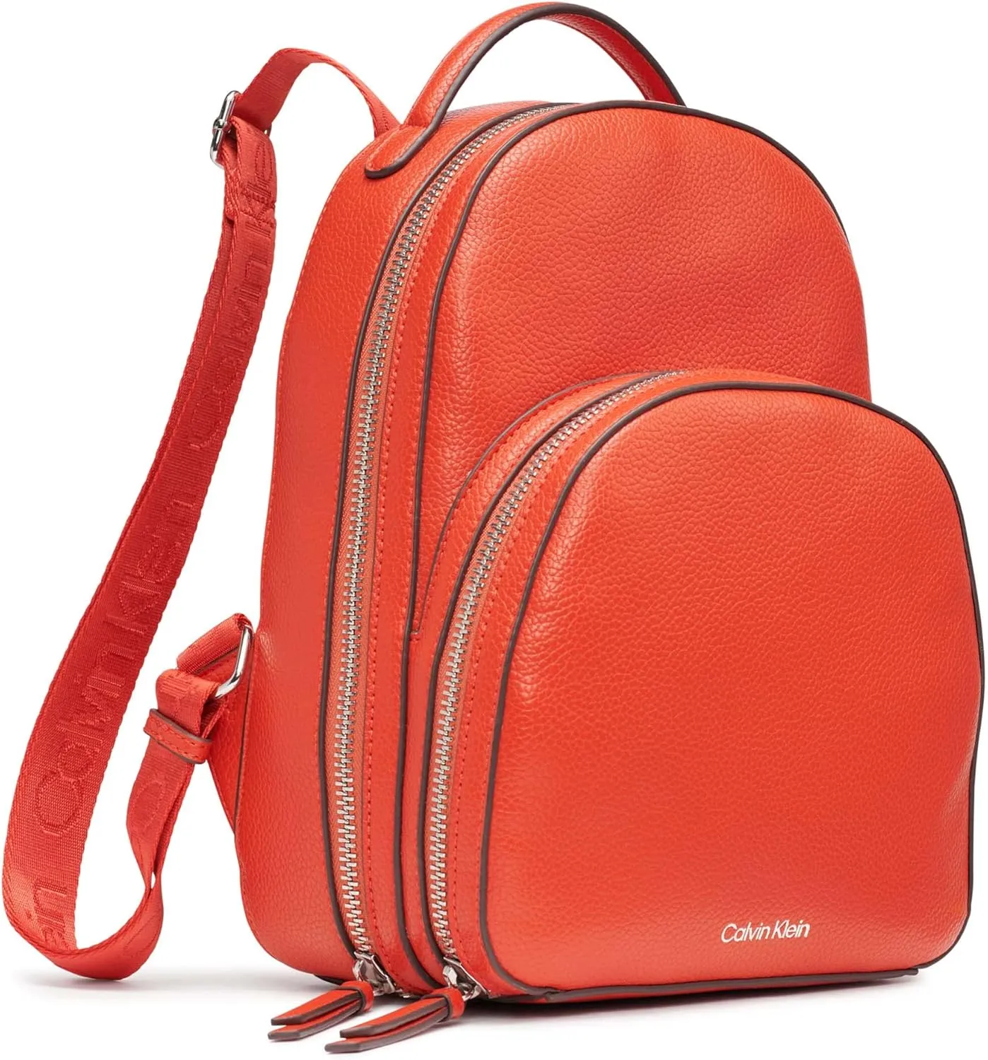 Calvin Klein Estelle Novelty-Backpack, Spicy Orange