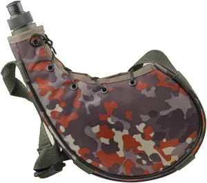 Camping Canteens, Water Bottle, Portable Kettle for Outdoor Activities, Sport, Camouflage Design, Khaki