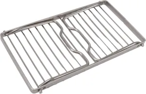 Camping Grill, Folding Camping Grate, Portable Outdoor Folding Campfire Grill for Backpacking,Camping,Hiking,Picnic,Traveling