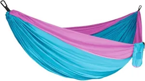 Camping Hammock Portable Nylon Parachute Fabric Single and Double Size Outdoor Camping Hiking Garden Hammock