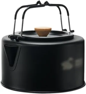 Camping Kettle Camping Kettle Outdoor Campfire Camp Kettle, 1L Stainless Steel Camp Tea Coffee Pot, Portable Lightweight Teapot Camping Kettle Camp Tea offee Pot