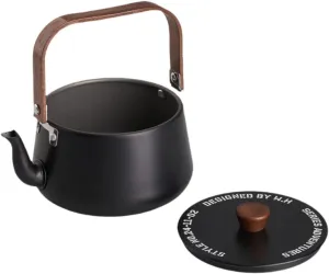 Camping Kettle Portable Teapot for Water Boiling and Cooking During Outdoor Activities
