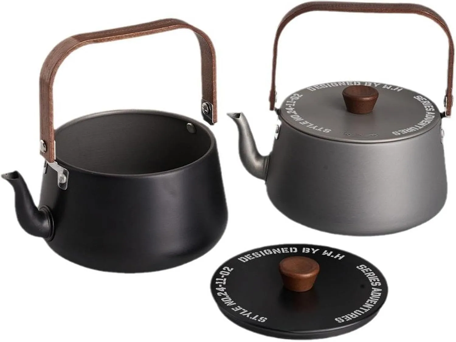Camping Kettle Tea Pot Teapot Kitchenware Cooking Outdoor Camping Pot Tea Kettle for Camp Backpacking Outdoor Mountaineering