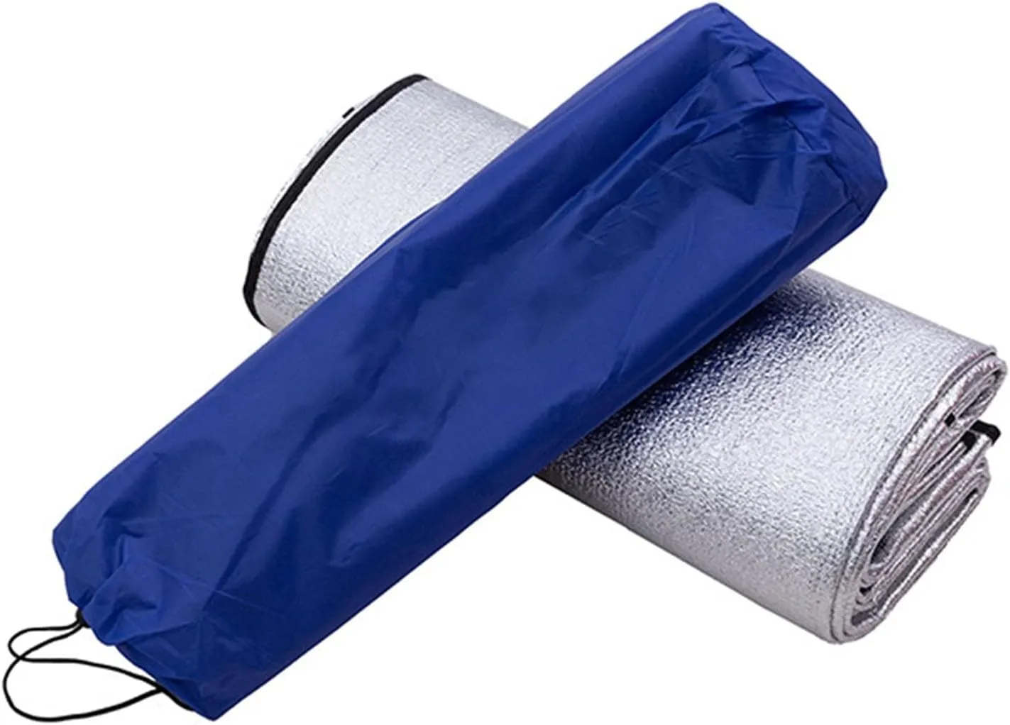 Camping Mat Picnic Blanket Beach Mattress Sleeping Pad Aluminum Foil EVA Foam Portable Tent Sleeping Mat for Outdoor Activities Camping Beach Picnics Silver 2x2M