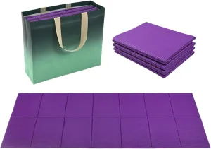 Camping Mat, Sleeping Pad, Yoga Cushion, Foldable Design, Portable Storage Bag, 68.11x24.02x0.24 Inches, Multi Purpose Equipment for Exercise Hiking Beach Picnic Home Gym Outdoor