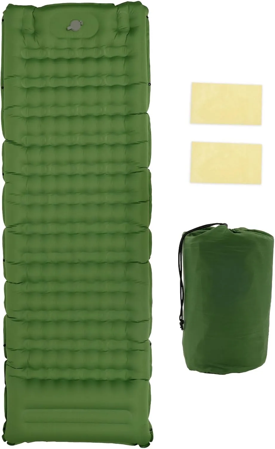 Camping Mat Tear Resistant Nylon Sleeping Pad with Built in Foot Pump Waterproof, Camping Mattress for Backpacking Hiking Traveling,Inflatable Sleep Mat,in Self-Inflating Sleeping Mats