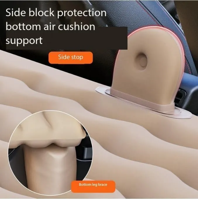 Car Air Mattress Back Seat for Nissan Pathfinder,Double Side Flocking Car Bed Portable Air Mattress Car Sleeping Mattress Car Accessories Cars Camping Bed,Grey