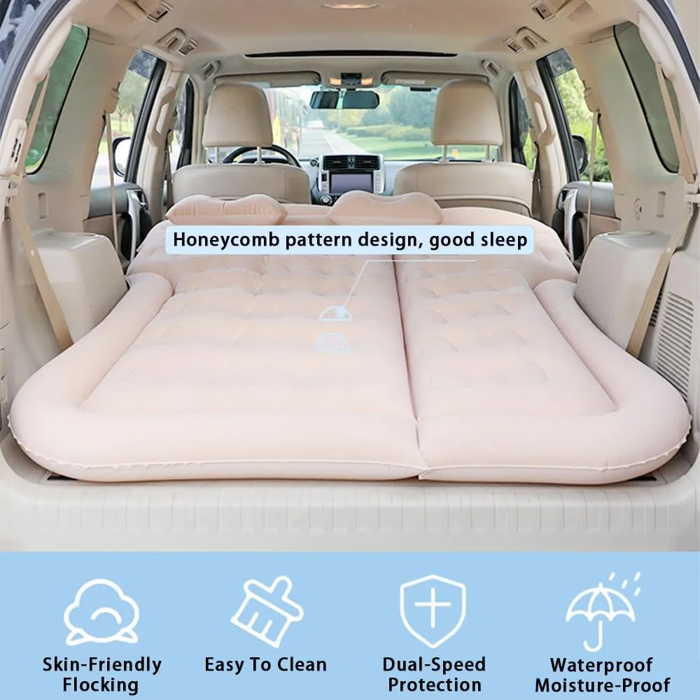 Car Inflatable Air Mattress for Cadillac Escalade V ESV 2020 2021 2022 2023 Portable Boot Air Mattress Cushion Outdoor Travel Camping Sleeping Gear Accessories,Black