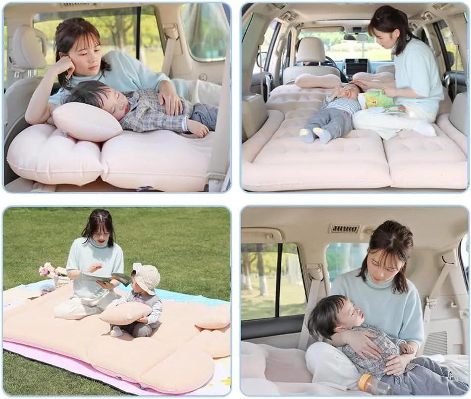 Car Inflatable Air Mattress for Cadillac Escalade V ESV 2020 2021 2022 2023 Portable Boot Air Mattress Cushion Outdoor Travel Camping Sleeping Gear Accessories,Black