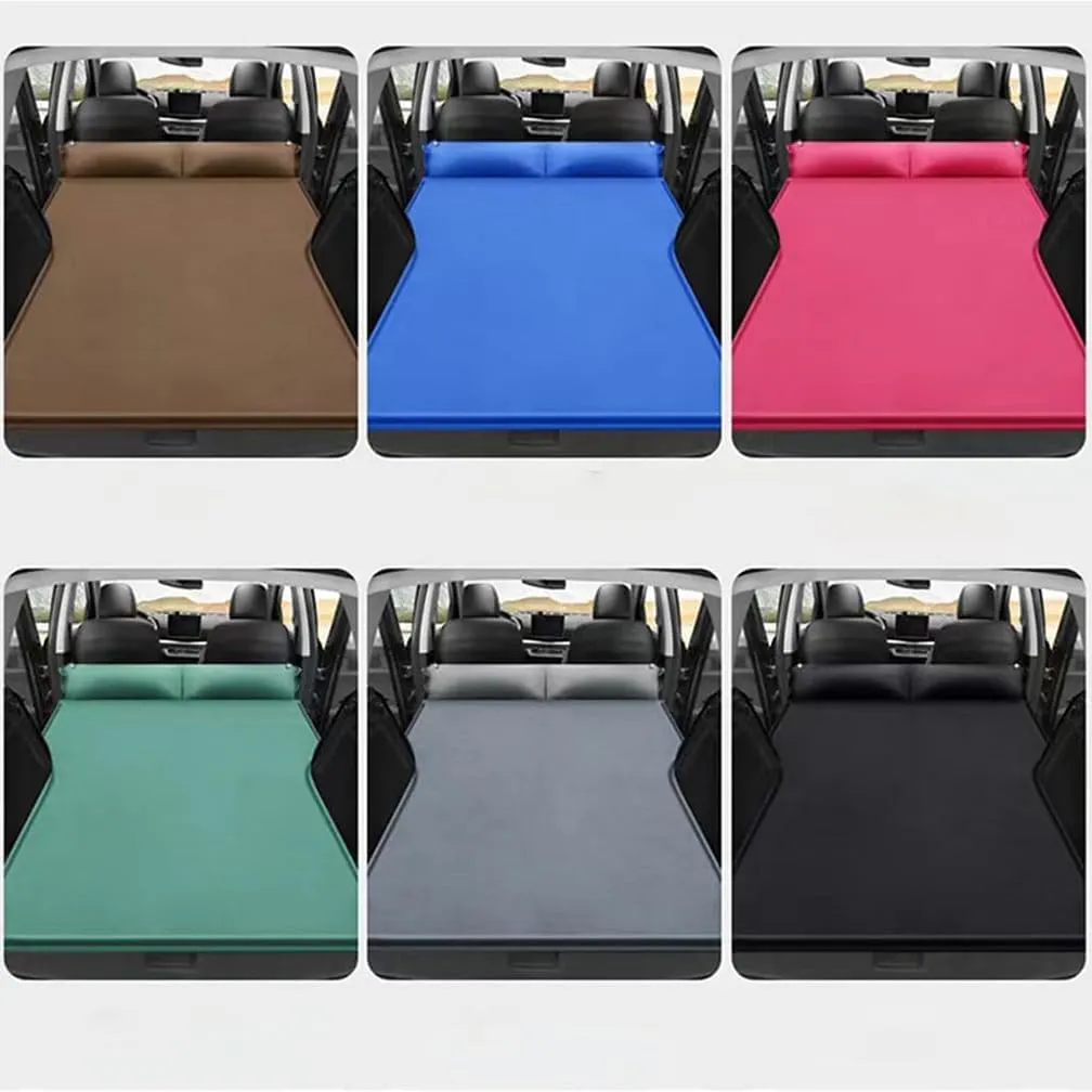 Car Inflatable Mattress, for Jeep Compass 2017-2024 Outdoor Camping Travel Portable Sleeping Pad AdjustableWear Resistant, Auto Accessories,D-Grey
