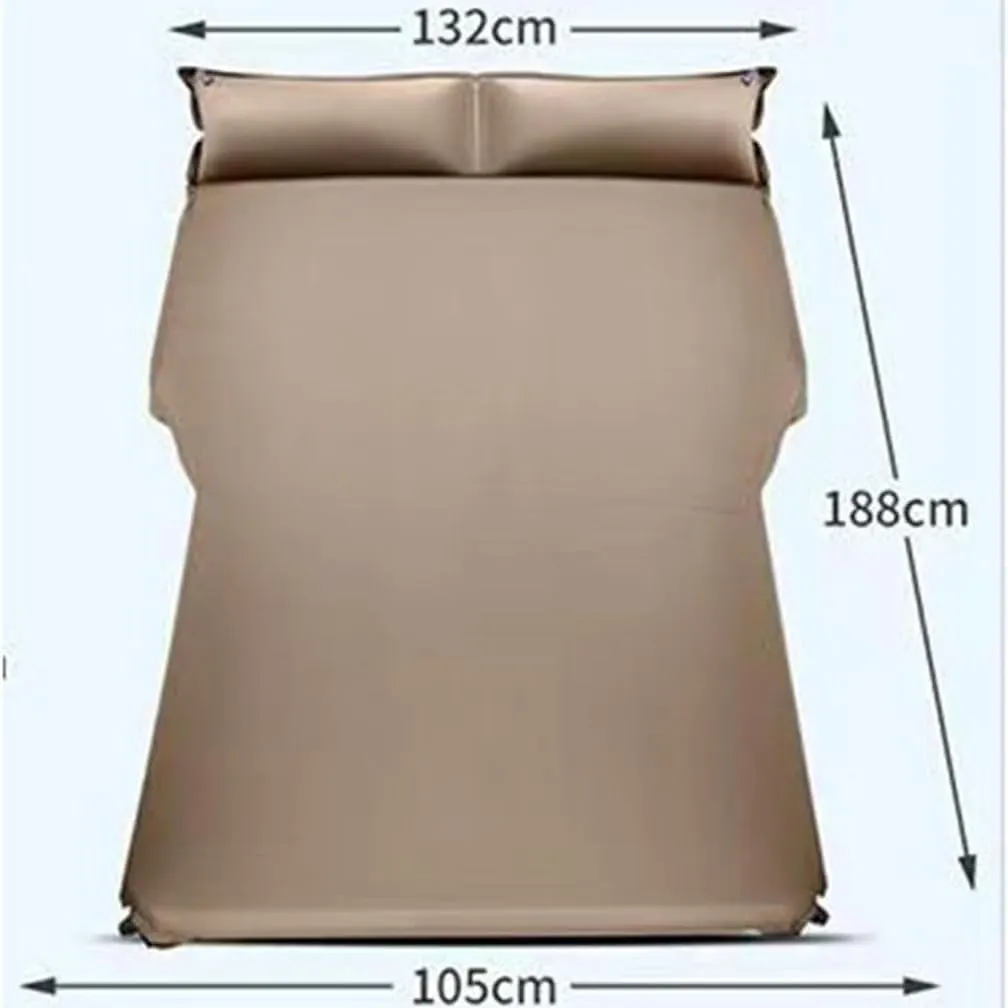 Car Inflatable Mattress, for Jeep Compass 2017-2024 Outdoor Camping Travel Portable Sleeping Pad AdjustableWear Resistant, Auto Accessories,D-Grey