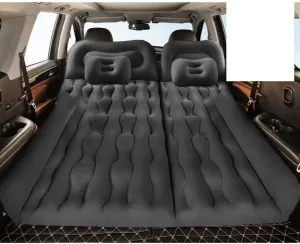 Car Inflatable Mattress for Jeep Grand Cherokee WK2 2011-2015 2016 2017 2018 2019 2020 2021 2022 2023, Durable PVC Flocking Inflatable Auto Car Travel Air Mattress Portable Camping Sleeping Pad