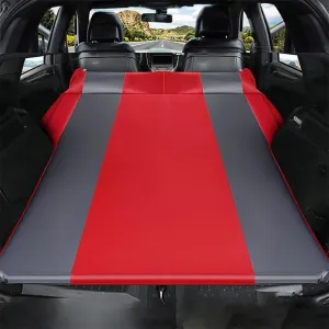 Car Inflatable Mattress for Kia NIRO PHEV 2023-2024 Self Inflating Sleeping Pad Thickened Air Bed Cushion Camping Travel Mattress Multifunctional,Red