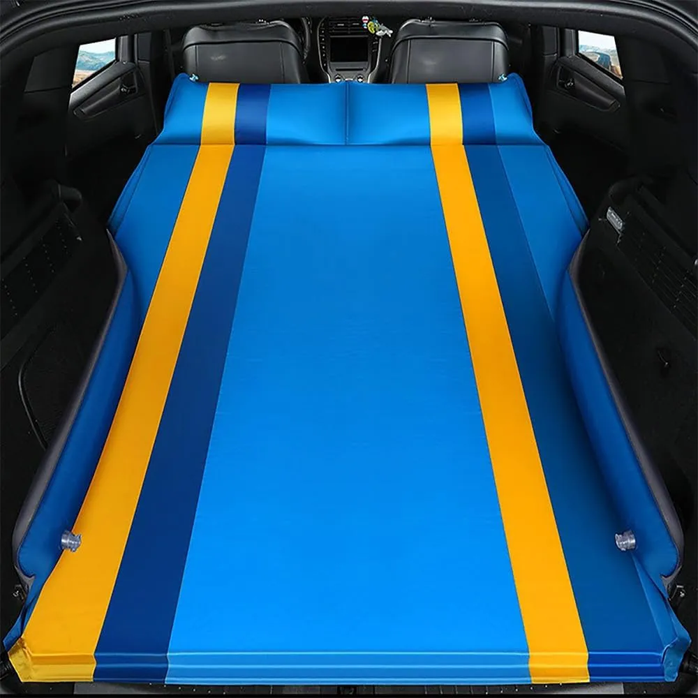 Car Inflatable Mattress for KIA Spectra 2007 2008 2009 2010 2011 2012 2013 2014 2015 2016 Self Inflating Sleeping Pad Thickened Air Bed Cushion Camping Travel Mattress Multifunctional