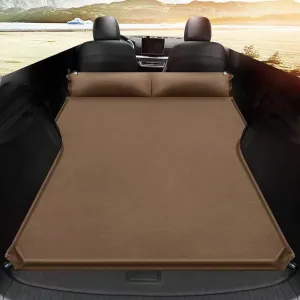 Car Inflatable Mattress, for Toyota Land Cruiser HV 2024  Outdoor Camping Travel Portable Sleeping Pad AdjustableWear Resistant, Auto Accessories,C-Brown