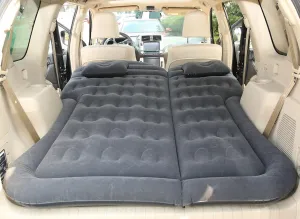 Car Mattress for Kia Carnival IV 2020 2021 2022 2023 2024 2025, Portable Multifunctiona Outdoor Travel Nflatable Bed with Air Pump and Storage Bag Accessories,Black