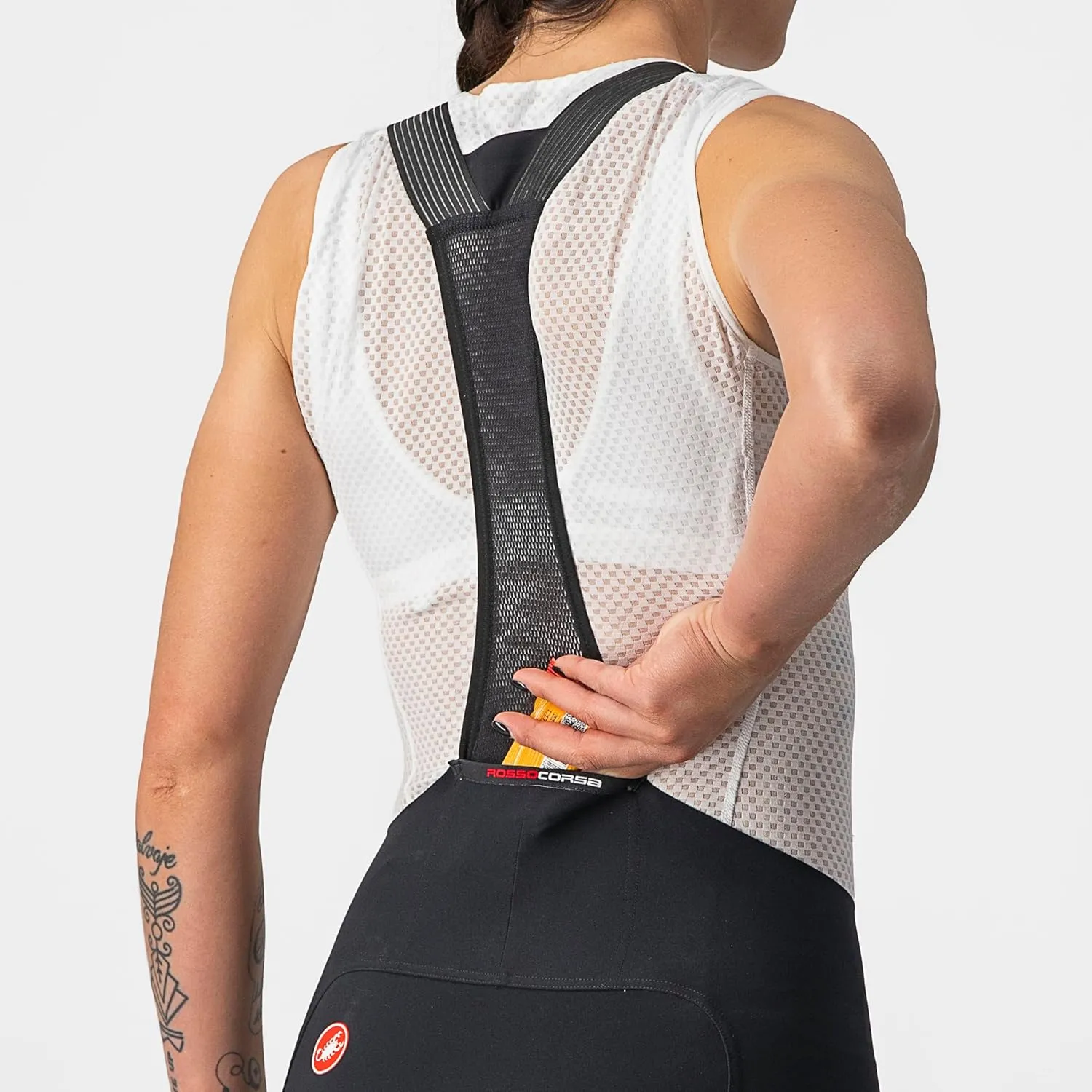 CASTELLI Women’s Free Aero RC Bibshort with Pro-Level Seat Pad for Road Cycling and Top Level Racing