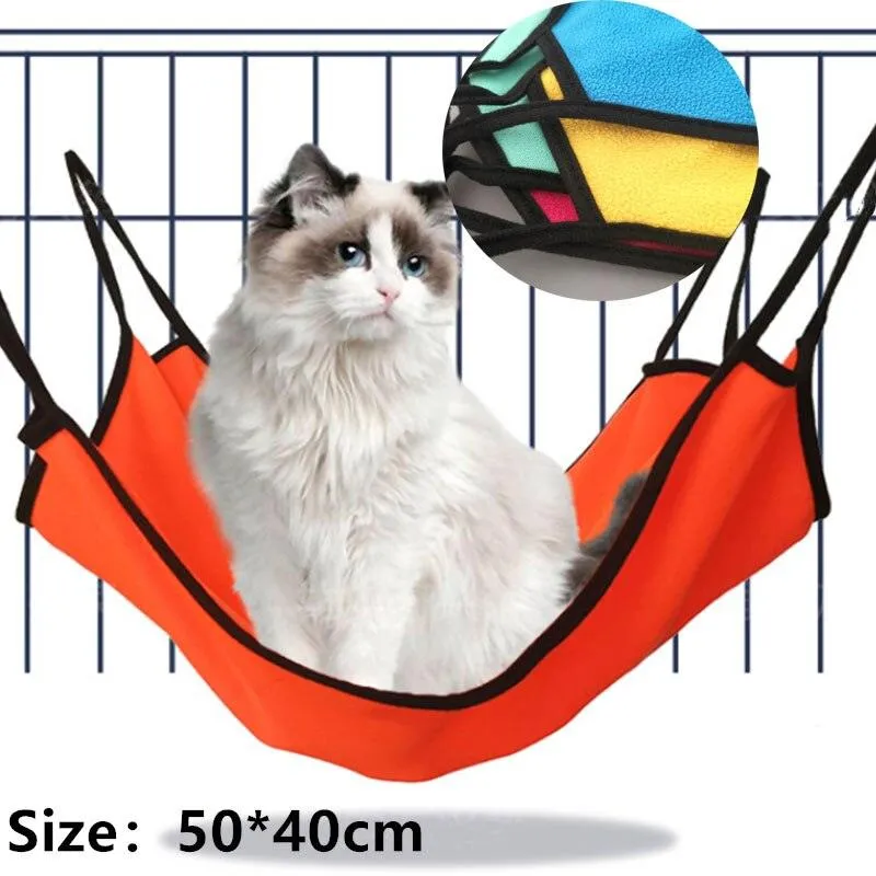 Cats Cotton Double Hanging Hammock