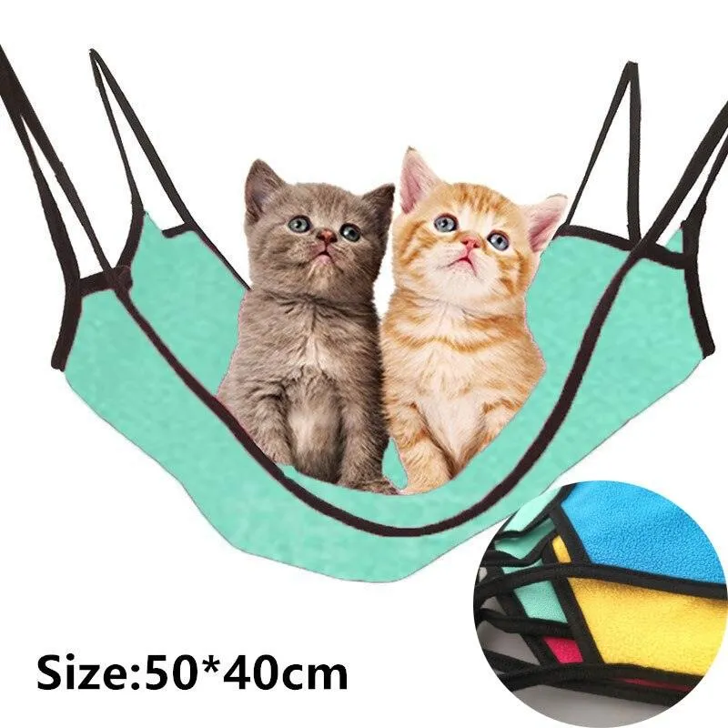 Cats Cotton Double Hanging Hammock