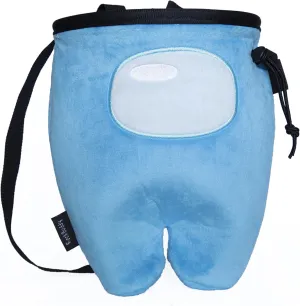 Chalk Bag for Rock Climbing - Bouldering Chalk Bucket with Quick-Clip Belt, Zipper Pocket and Brush Holder (Crewmate)
