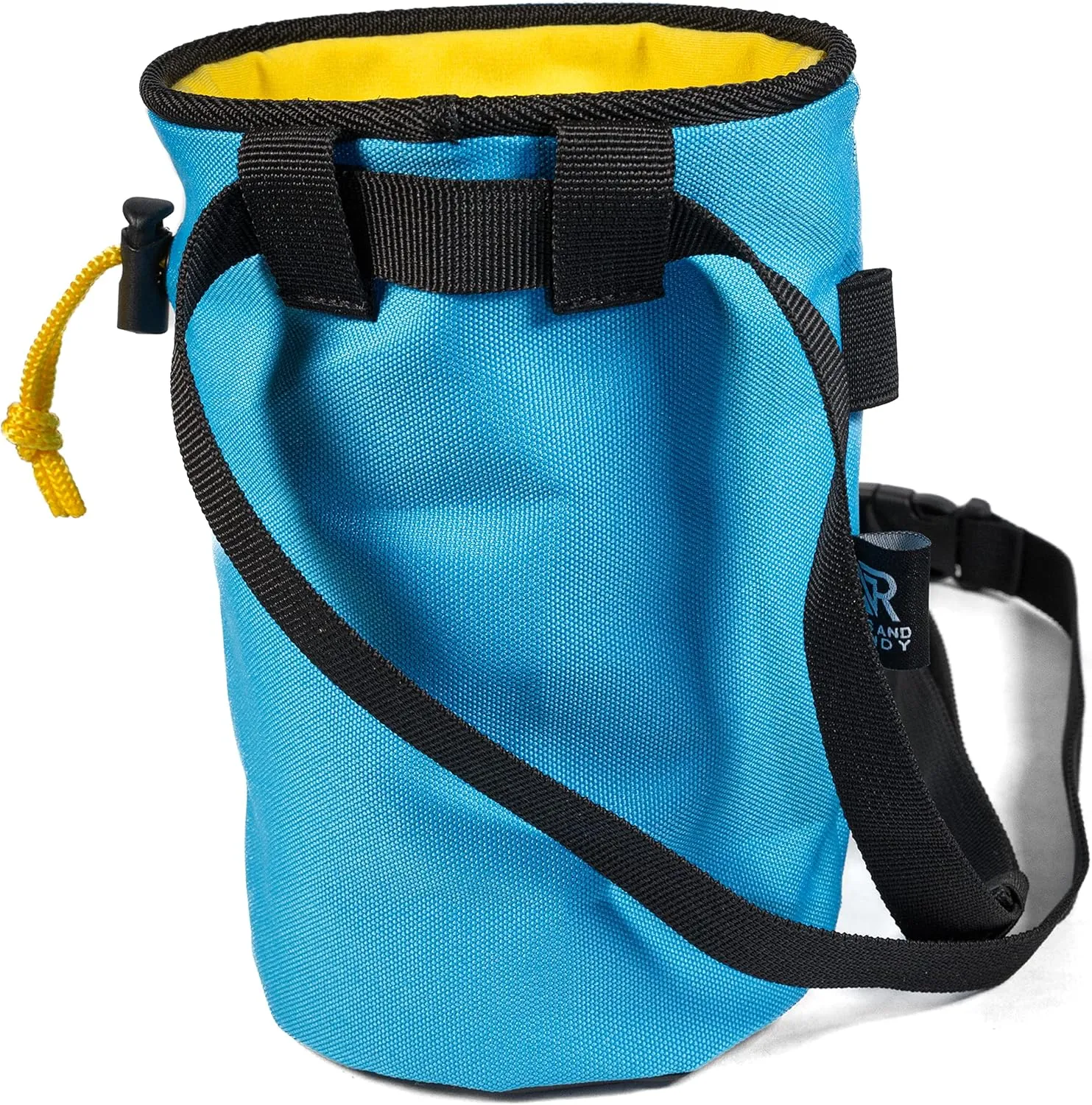 Chalk Bag Rock Climbing | Bouldering | Butter Bag | Cell Phone Pocket and Adjustable Waist Strap | Cute | Funny | Nips and Randy | Weightlifting | Bodybuilding